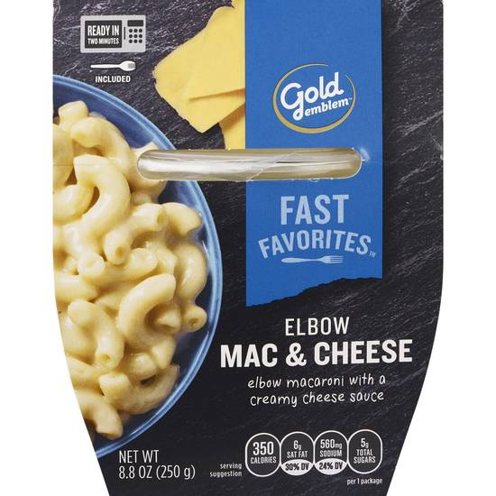 Order Gold Emblem Fast Favorites Elbow Mac & Cheese, 8.8 OZ food online from Cvs store, LITTLE ROCK on bringmethat.com
