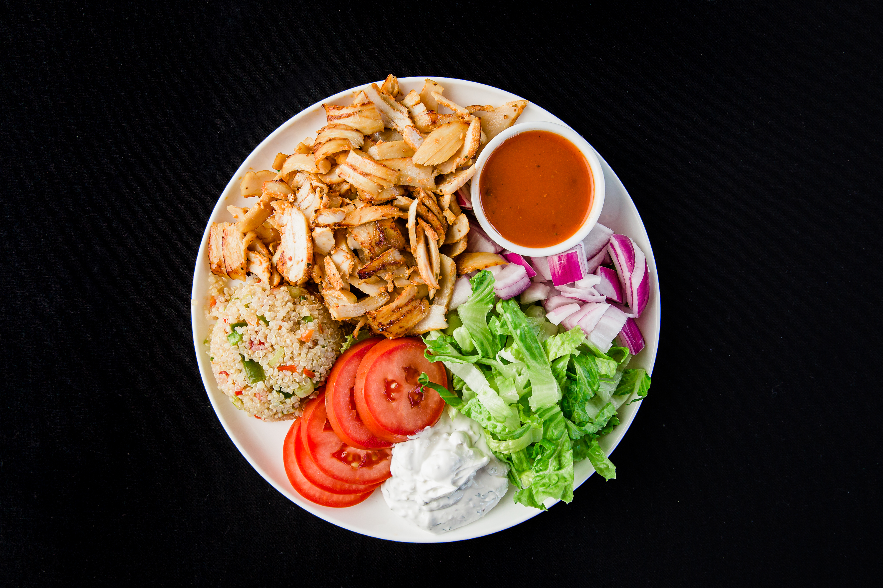 Order Chicken Gyro Special food online from Gyro 365 store, Jacksonville on bringmethat.com