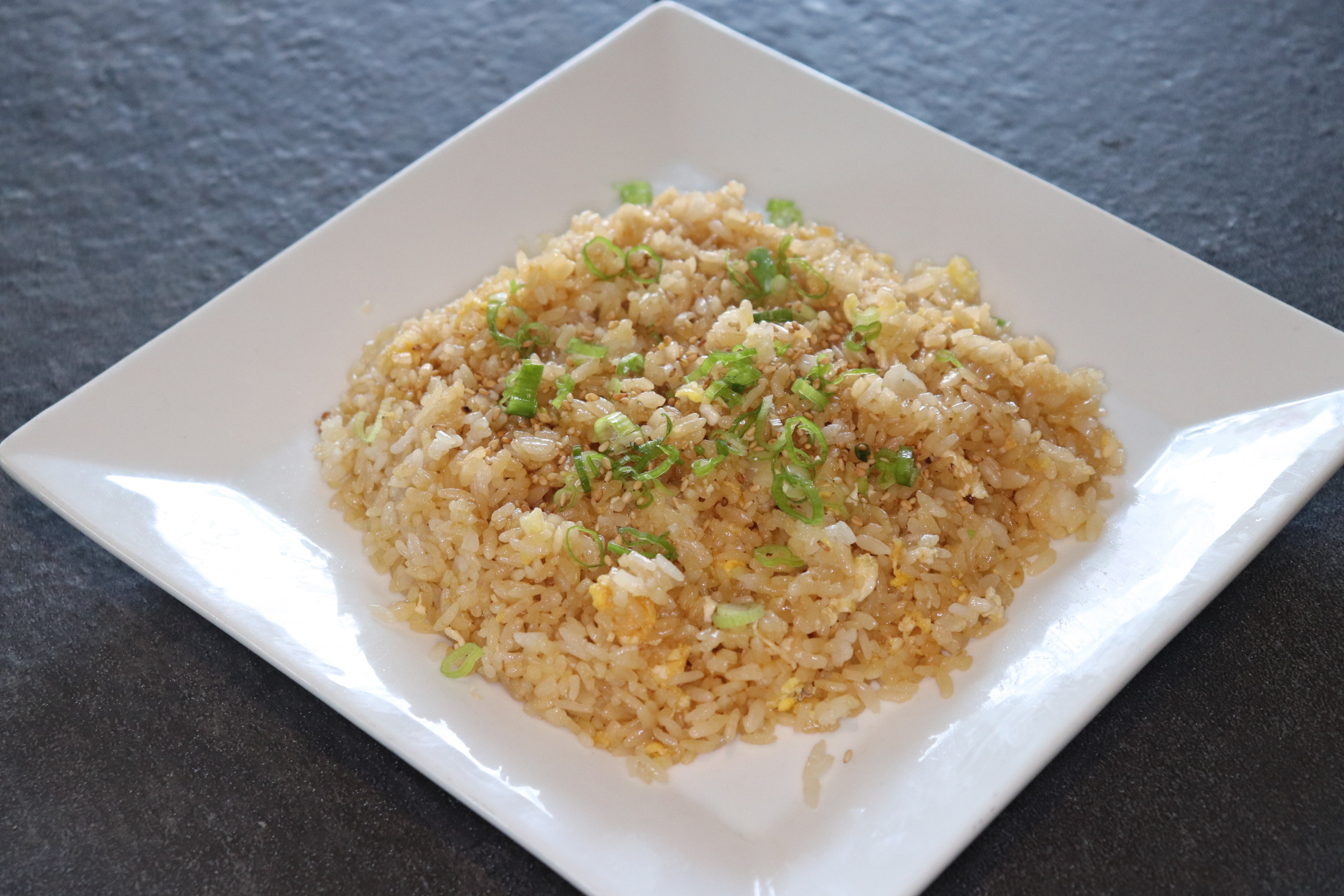 Order Fried Rice Plain food online from Toshiko Japanese Cuisine store, Hanford on bringmethat.com