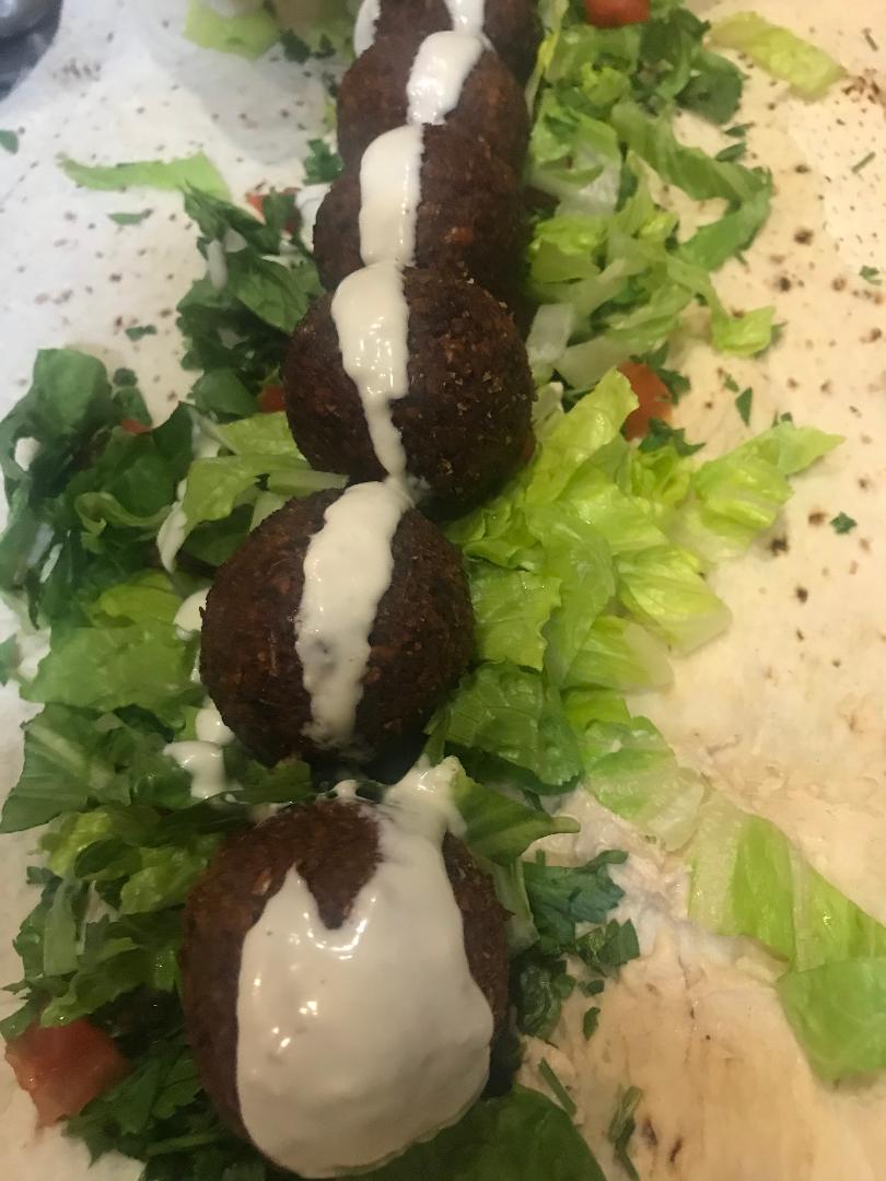 Order Falafel Wrap food online from Kababe Grill store, Northridge on bringmethat.com