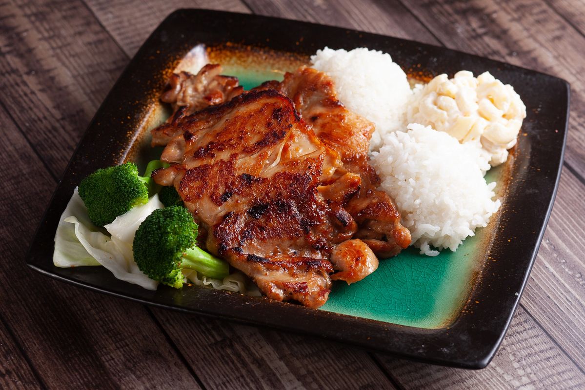 Order Hawaiian BBQ Chicken food online from Ramen 101 store, Rocklin on bringmethat.com