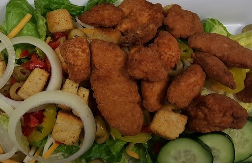 Order Chicken Finger Salad food online from Cheeburger Cheeburger store, Buffalo on bringmethat.com