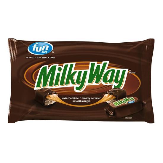 Order Milky Way, Chocolate Candy Bar Fun Size, 10.65 Oz food online from Rite Aid store, El Segundo on bringmethat.com