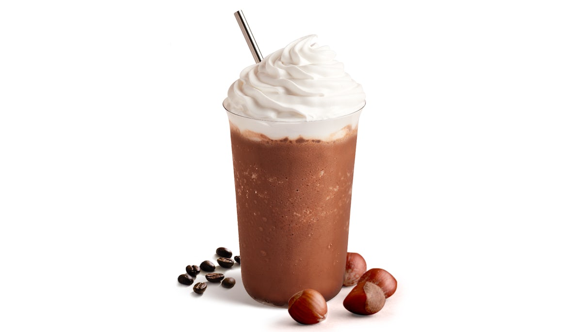 Order Hazelnut Ice Blended® drink food online from The Coffee Bean & Tea Leaf store, Downey on bringmethat.com