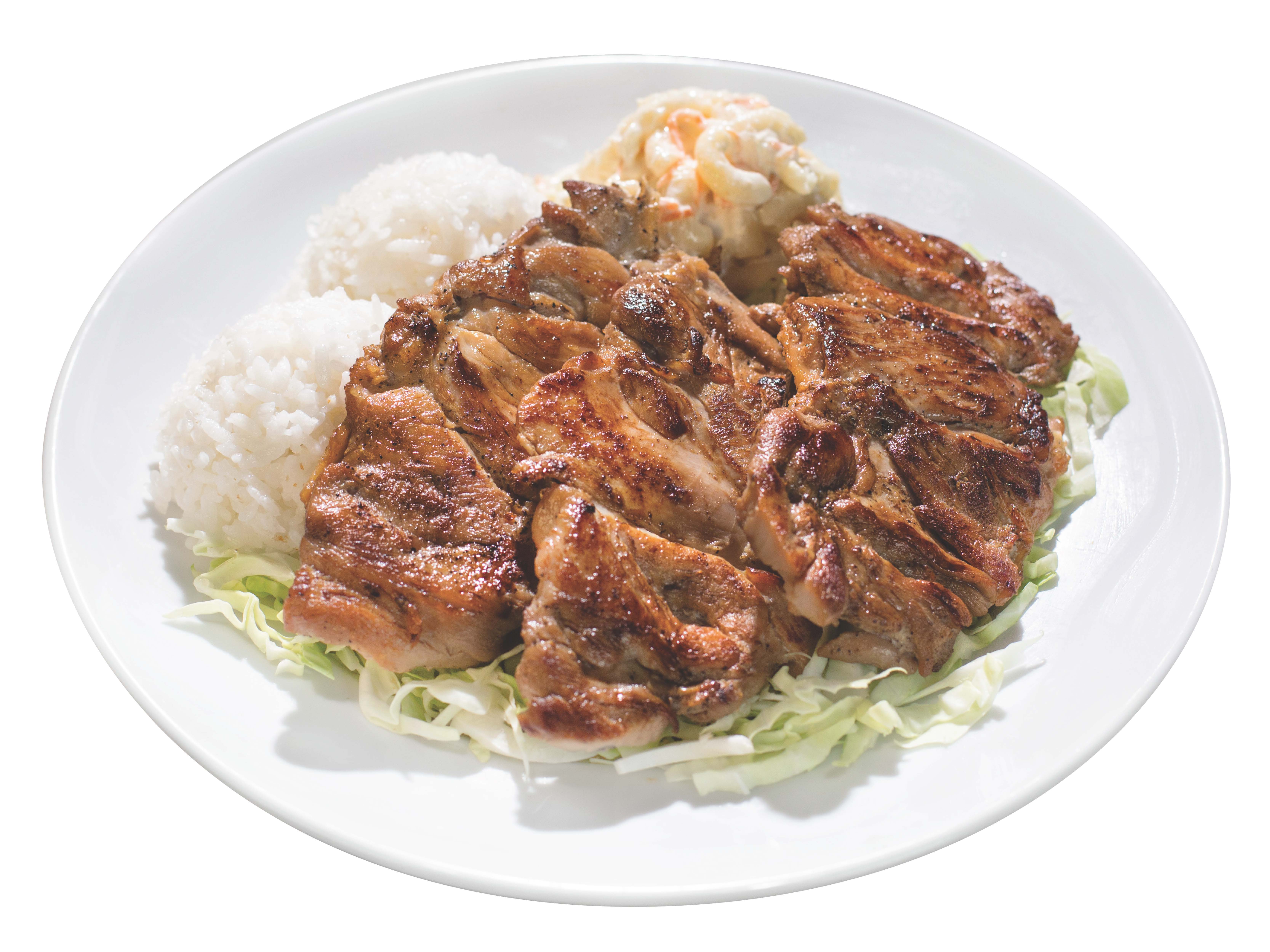Order 23. Hawaiian BBQ Chicken Lunch food online from L&L Hawaiian Barbecue store, Las Vegas on bringmethat.com