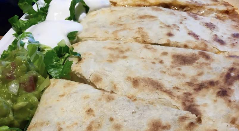 Order Chicken or Beef Quesadilla food online from Agave Mexican Bistro store, Mountain View on bringmethat.com