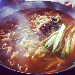Order N1. Korean Special Ramen Noodle food online from Yo! Sushi store, Santa Ana on bringmethat.com