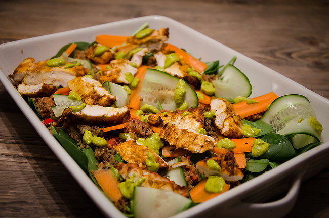Order Chicken Tikka on Salad food online from Royal Kitchen store, Cockeysville on bringmethat.com