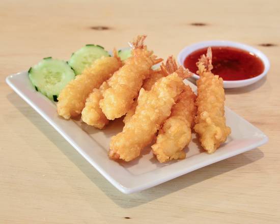 Order 5. Tempura Shrimp  food online from Amazing Myanmar Asian Cuisine store, Kentwood on bringmethat.com