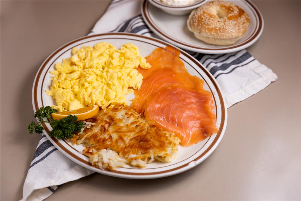 Order Smoked Fish and Eggs  food online from Art's Delicatessen store, Studio City on bringmethat.com