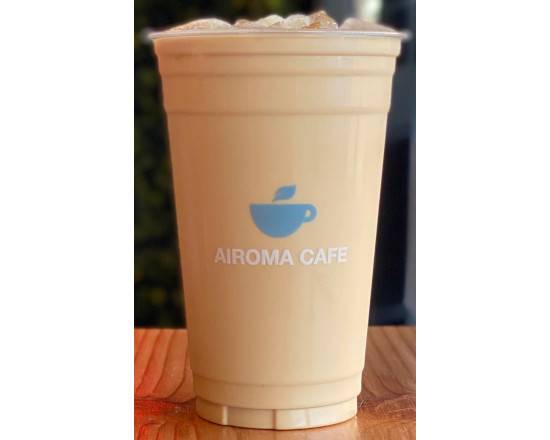 Order Mango Milk Tea food online from Airoma Cafe store, Garden Grove on bringmethat.com