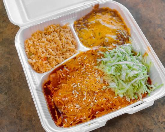 Order Cheese Enchiladas food online from Los Alazanes Mexican Food store, Barstow on bringmethat.com