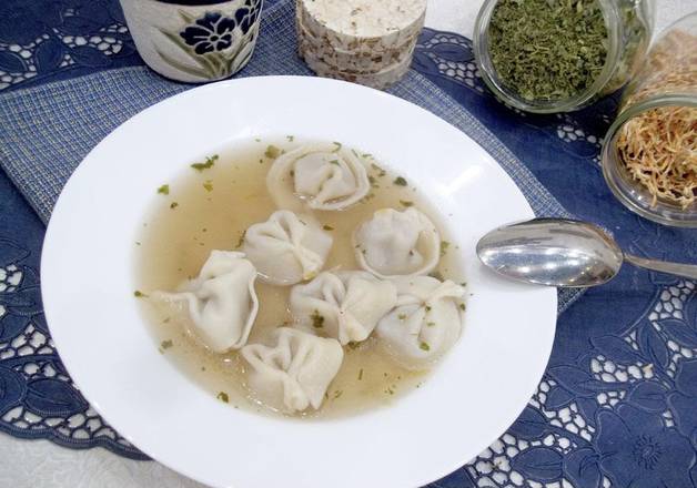 Order Meat Dumpling Soup food online from Masha and the Bear store, Aurora on bringmethat.com