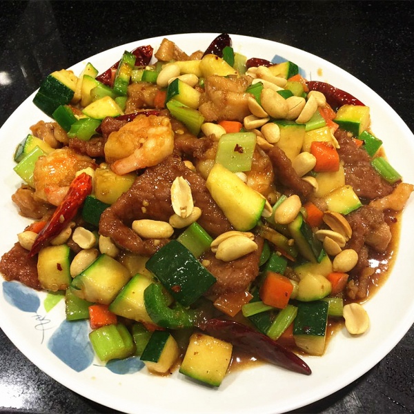 Order C7. Combination Kung Pao Special food online from China One store, Temecula on bringmethat.com