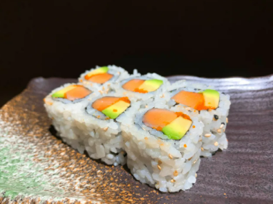 Order R17. Alaskan Roll food online from Sushitoo Express store, Gibsonia on bringmethat.com