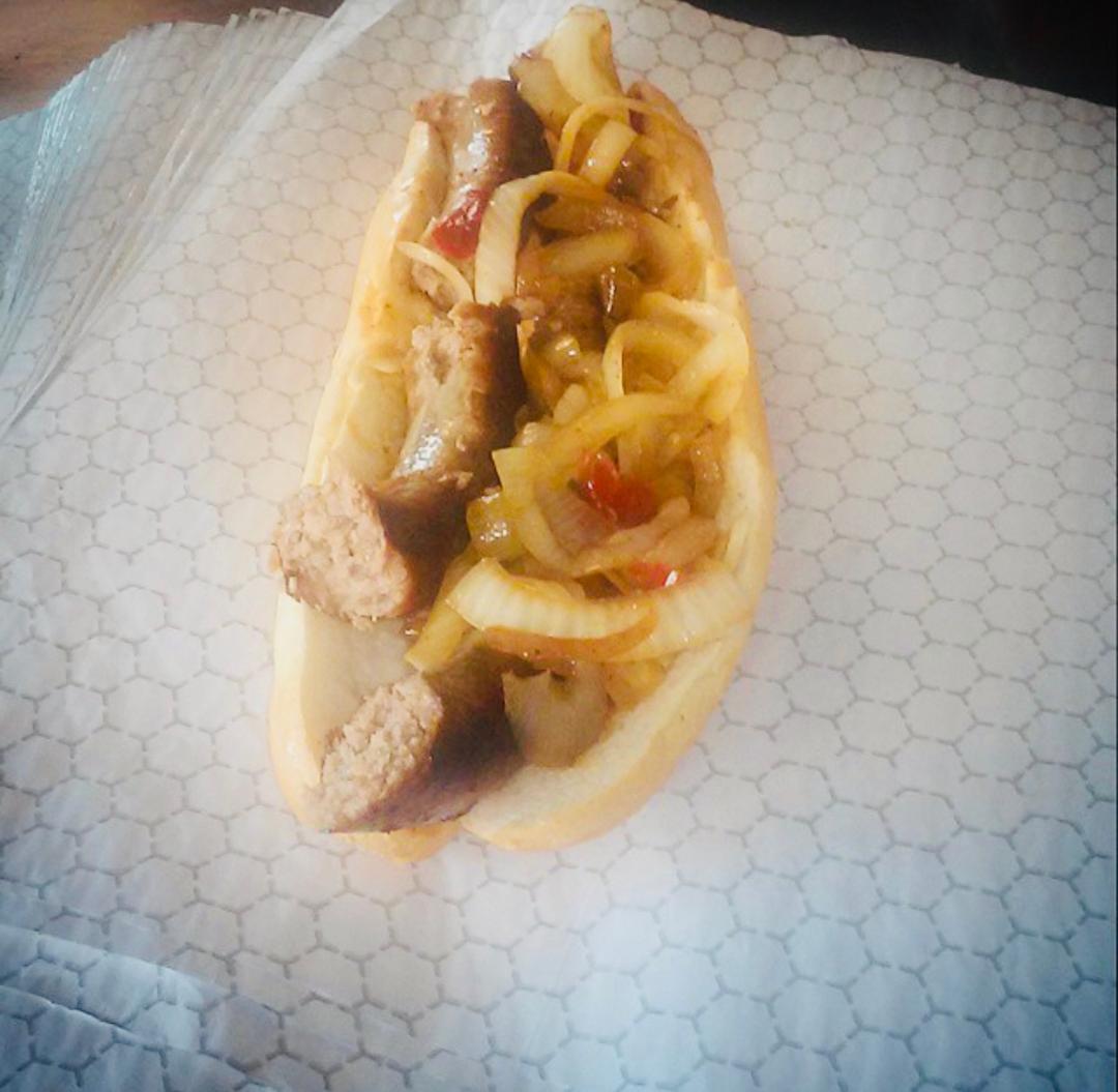 Order Sweet Sausage Sandwich food online from Rocco Italian Sausages store, Philadelphia on bringmethat.com