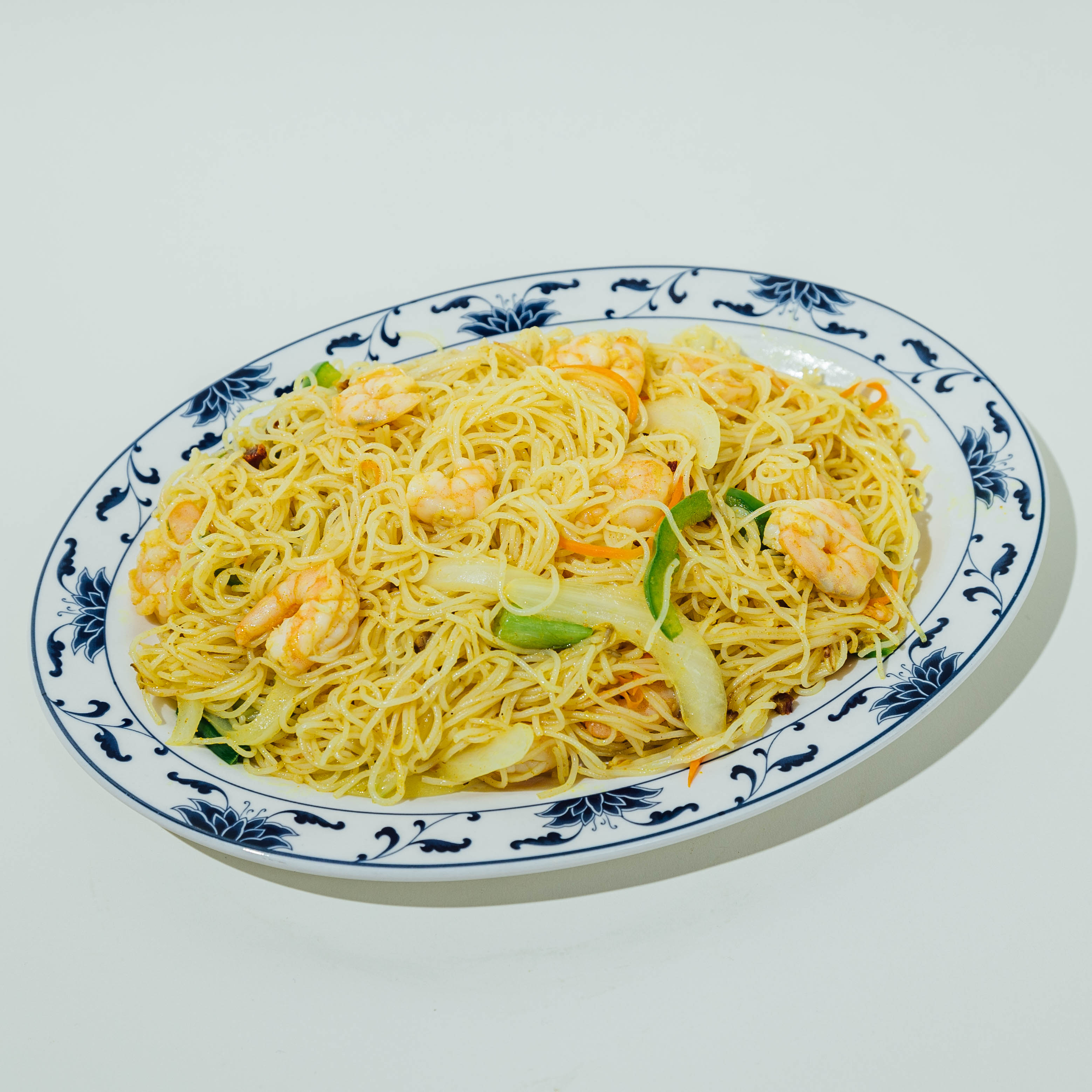 Order Singapore Style Rice Noodles food online from City Lights of China store, Washington on bringmethat.com