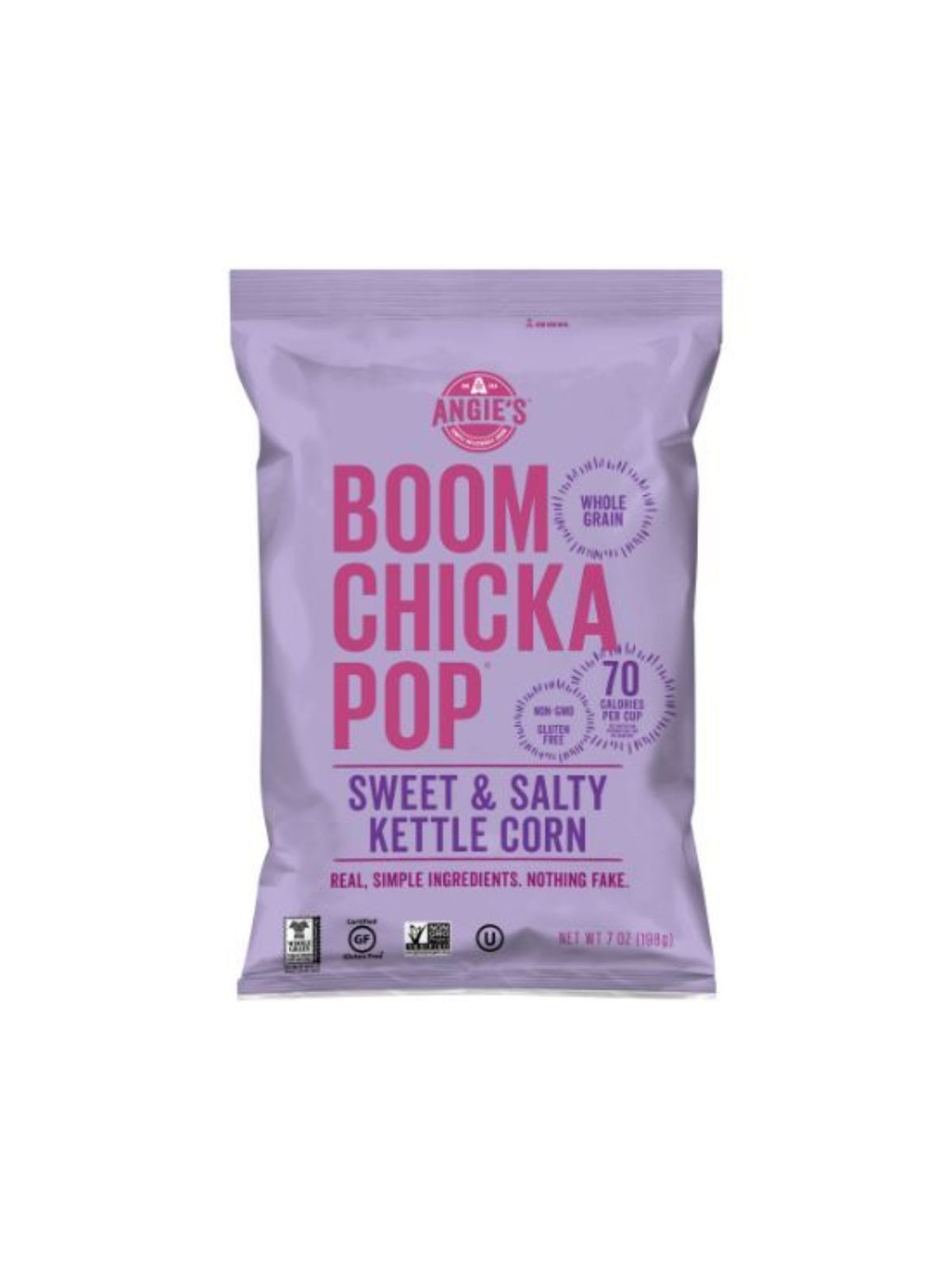 Order Angie's Boom Chicka Pop Sweet & Salty Kettle Corn (7 oz) food online from Stock-Up Mart store, Los Angeles on bringmethat.com