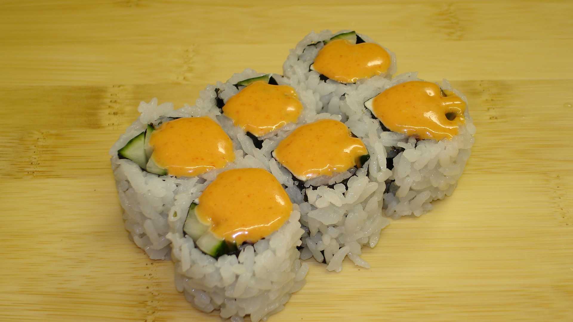Order Spicy California Roll food online from Wow Sushi store, Edmond on bringmethat.com