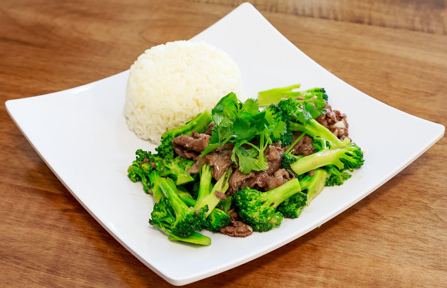 Order SFR1. Beef & Broccoli Stir-Fried Rice - Bo Xao Bong Cai food online from Pho Bowl & Grill store, Oceanside on bringmethat.com