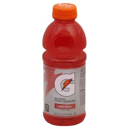 Order GATORADE FRUIT PUNCH 20Z food online from Rite Aid store, PITTSBURGH on bringmethat.com