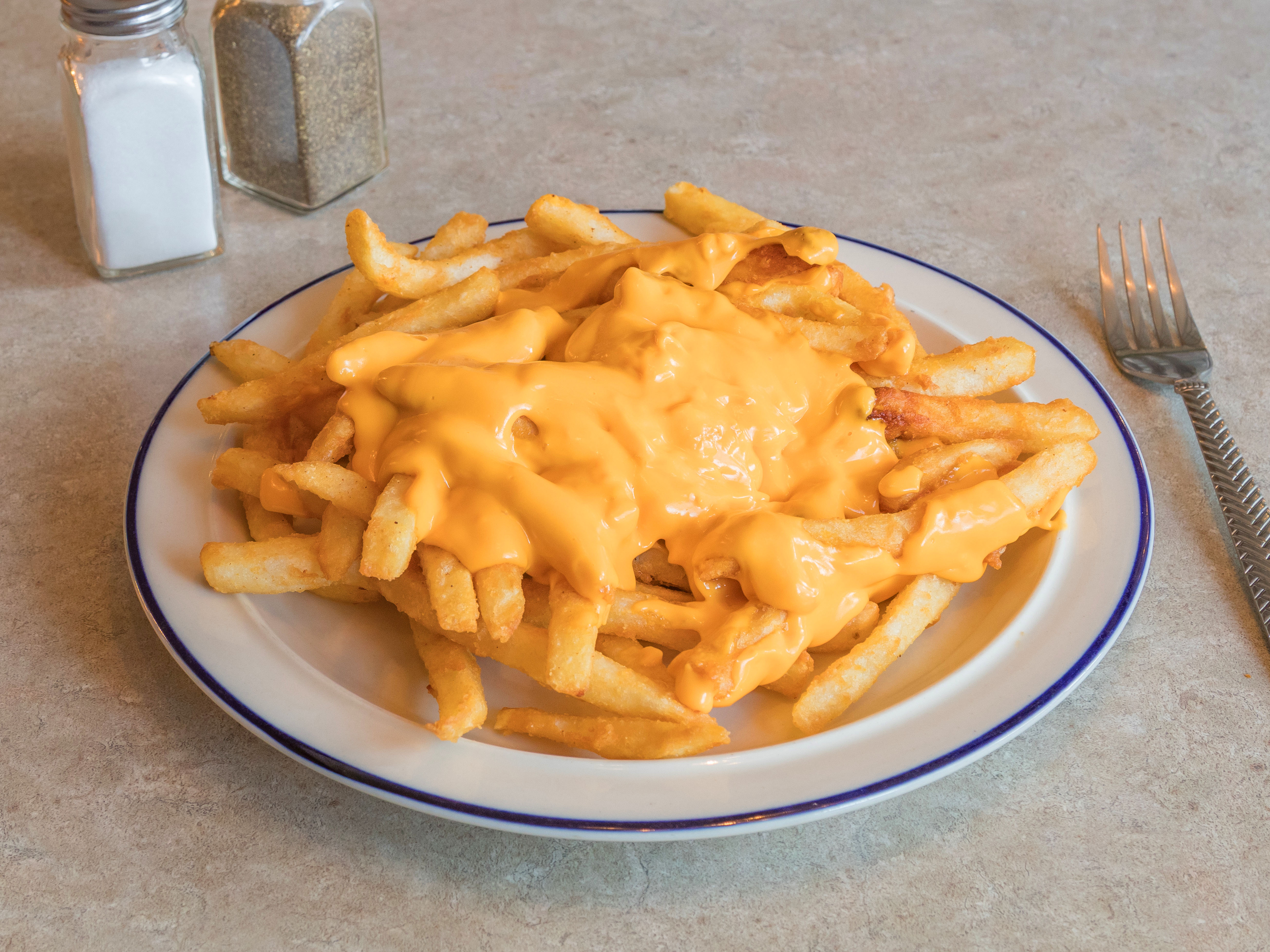 Order Cheese Fries food online from Casa di Franco Pizzeria store, Easton on bringmethat.com