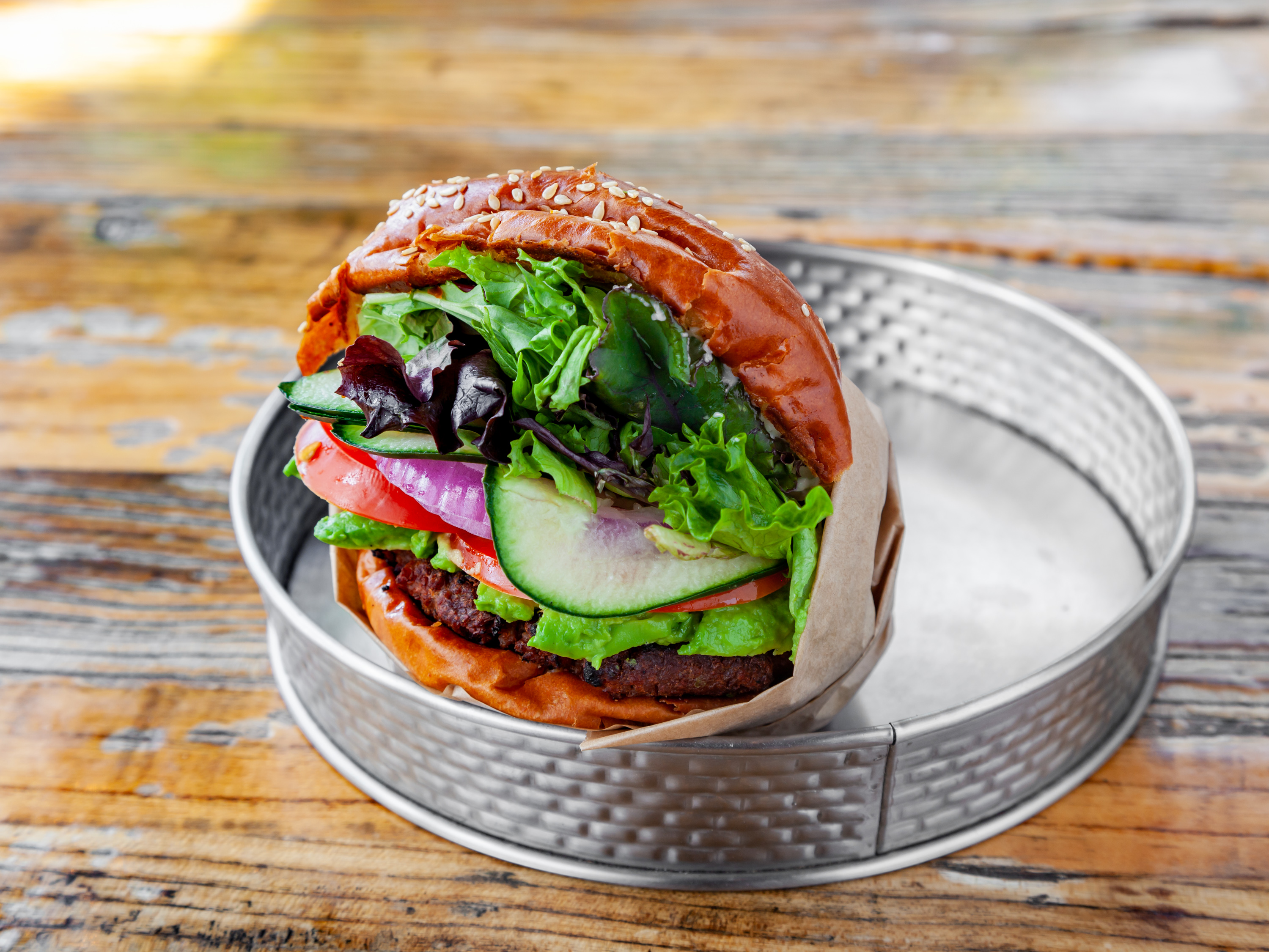Order Impossible Burger food online from A+ Burger store, Oakland on bringmethat.com