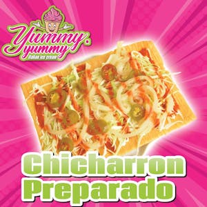 Order Chicharron Preparado food online from Yummy Yummy Italian Ice Cream store, Kirby on bringmethat.com