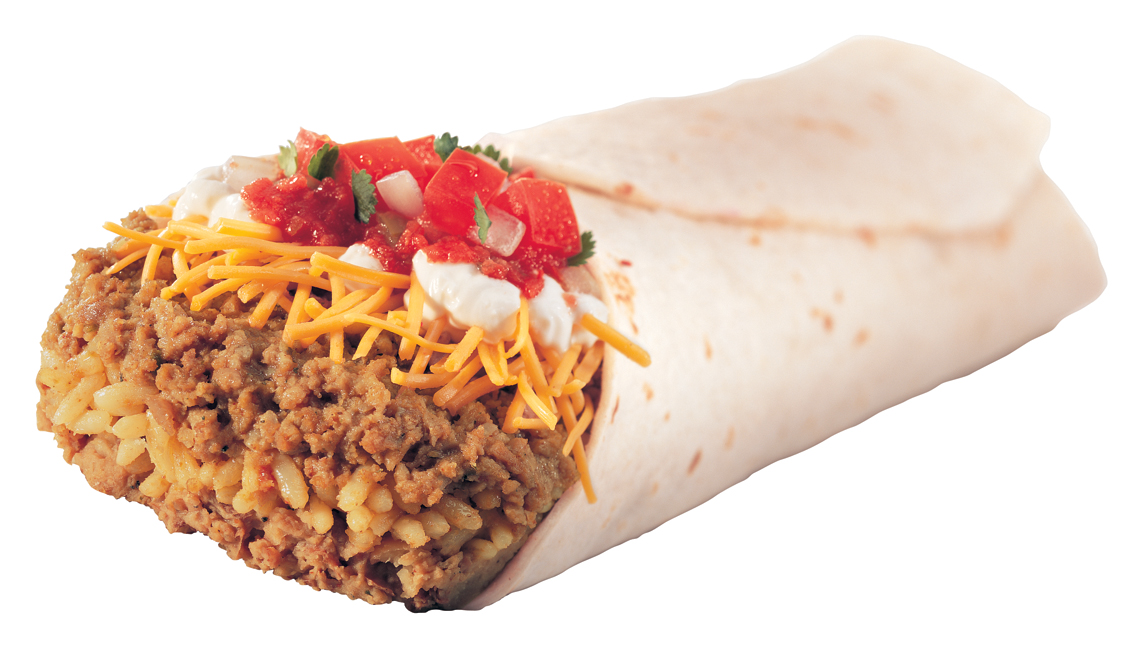 Order 3. Seasoned Beef Big Juan Burrito food online from Tacotime store, Logan on bringmethat.com