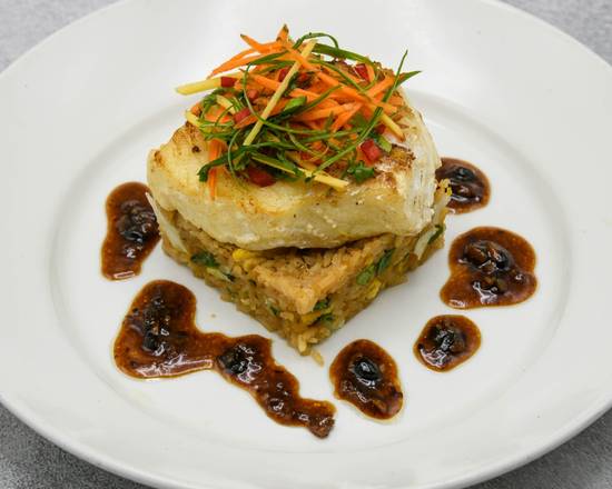 Order Seared Chilean Seabass food online from Del Frisco's Double Eagle Steak House store, Las Vegas on bringmethat.com