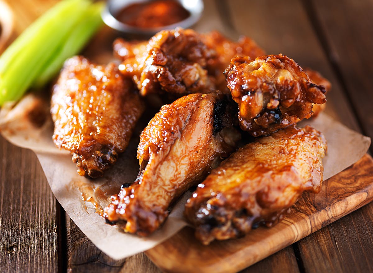 Order Bone In Wings - 10 Pieces food online from Pappardelle's Pizza & Pasta store, Bethpage on bringmethat.com