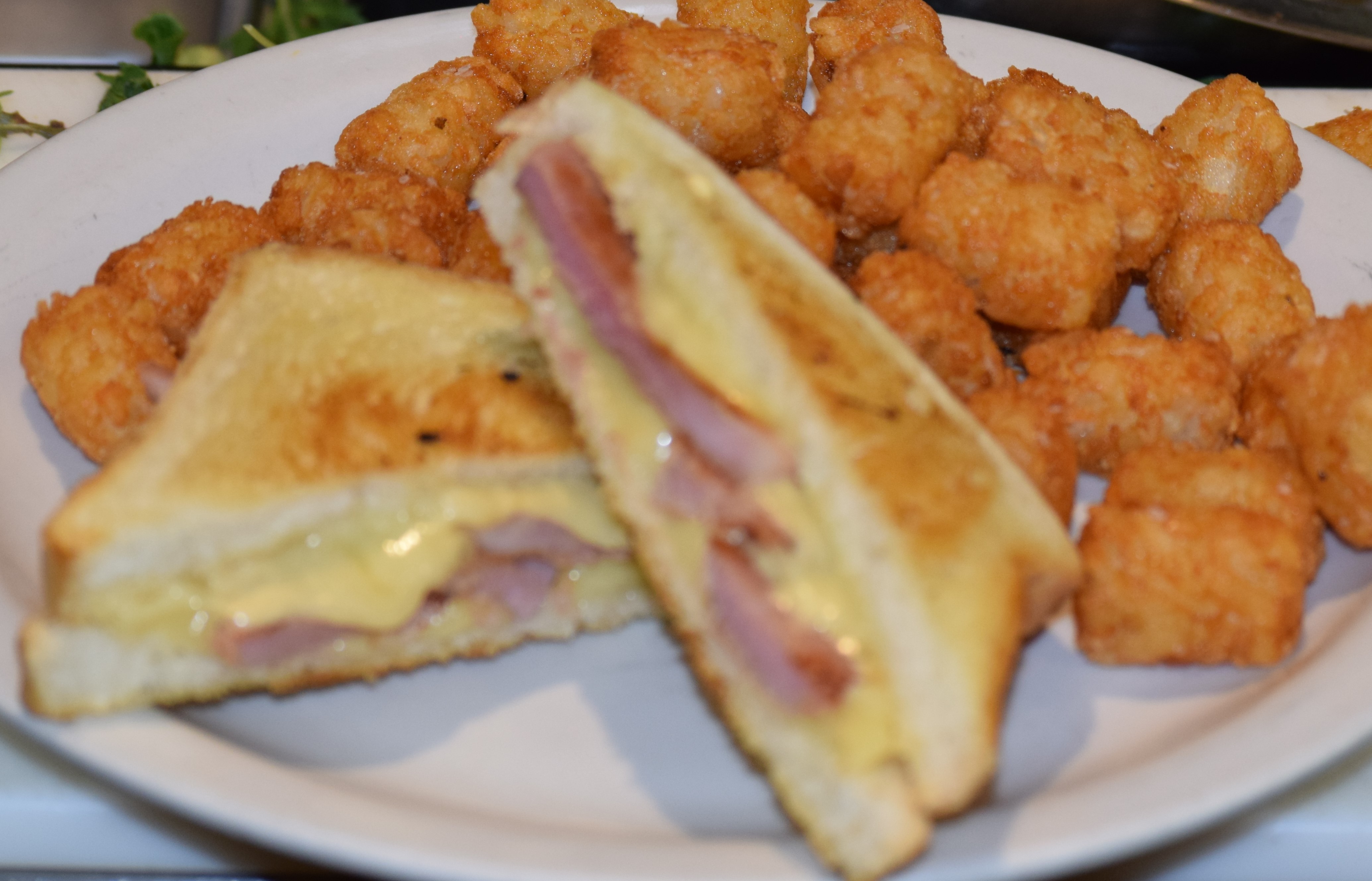 Order Hot Ham and Cheese Sandwich food online from Jewelz Kitchen store, Santa Rosa on bringmethat.com