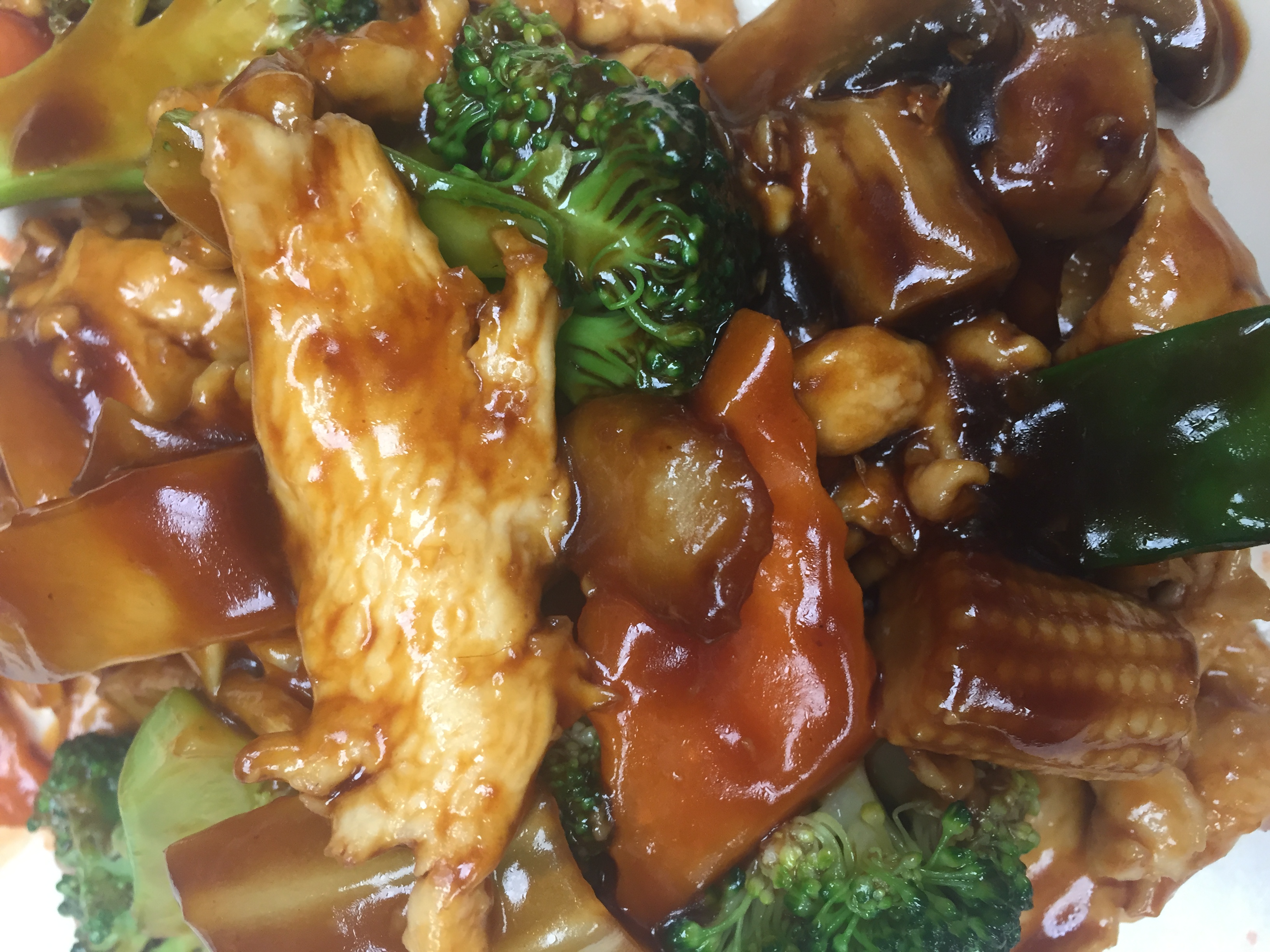 Order Chicken with Mixed Vegetables Dinner food online from Hunan Gourmet store, Frederick on bringmethat.com