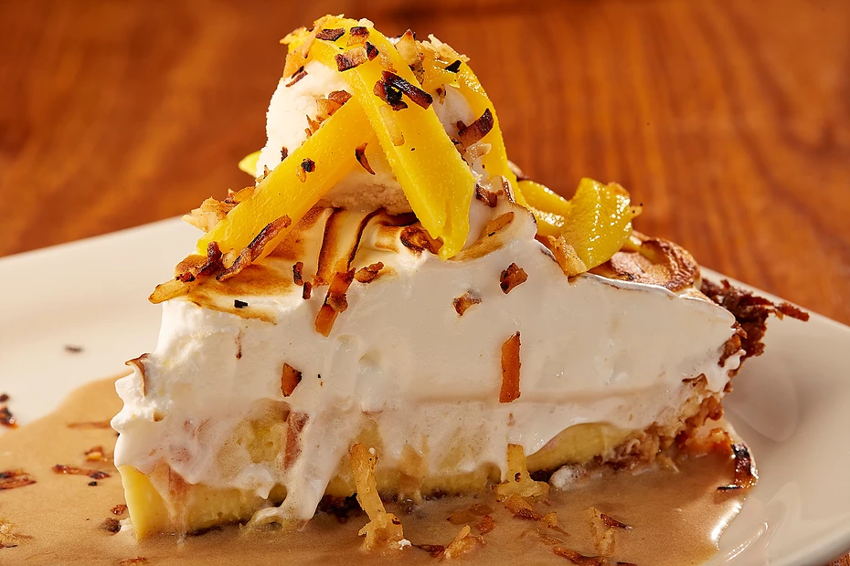 Order Coconut Creme Pie food online from Malai Kitchen store, Southlake on bringmethat.com