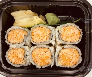 Order Spicy Crab Salad Roll food online from Baumgart's Cafe store, Edgewater on bringmethat.com