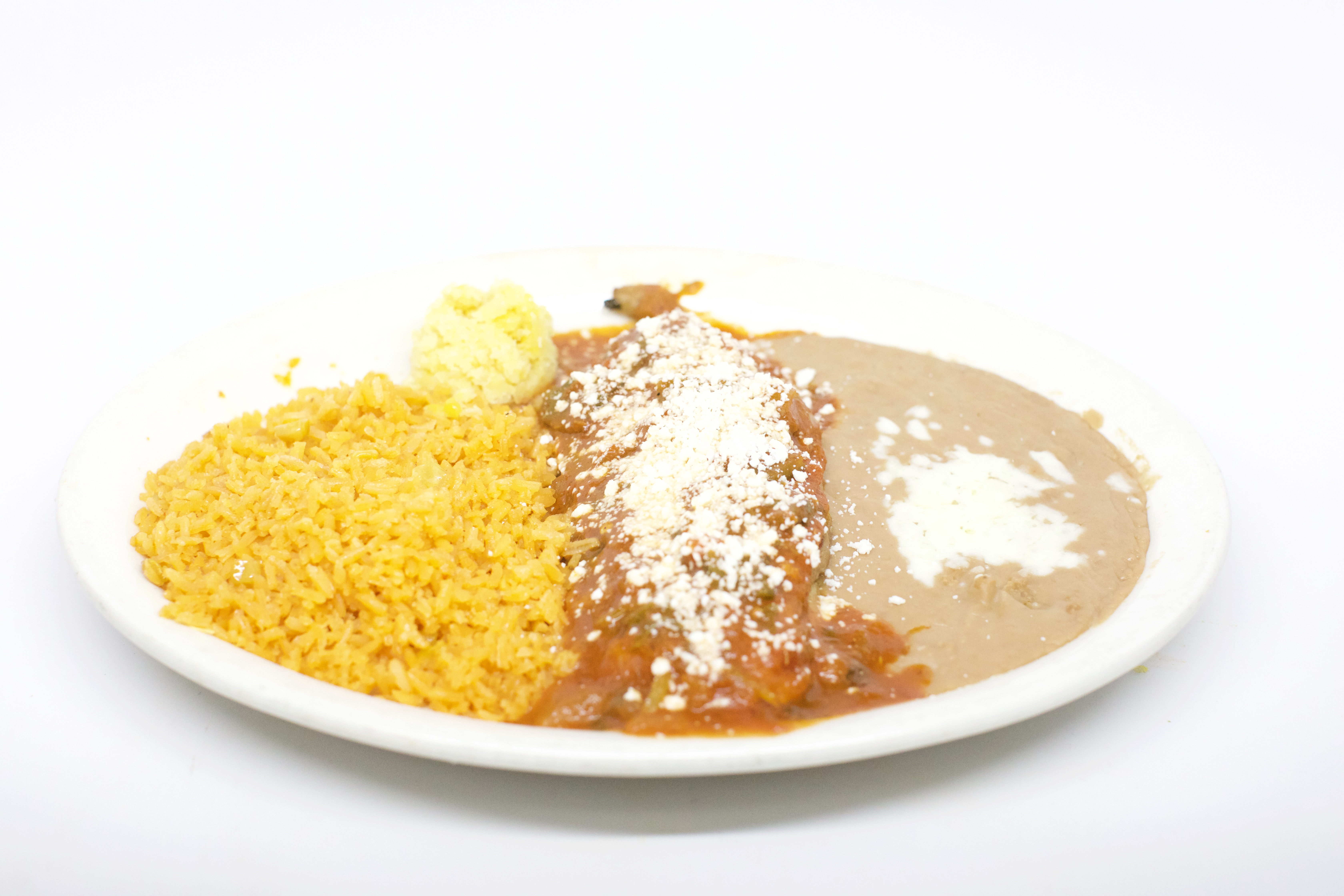 Order Chile Relleno Almuerzo food online from El Tapatio store, Citrus Heights on bringmethat.com