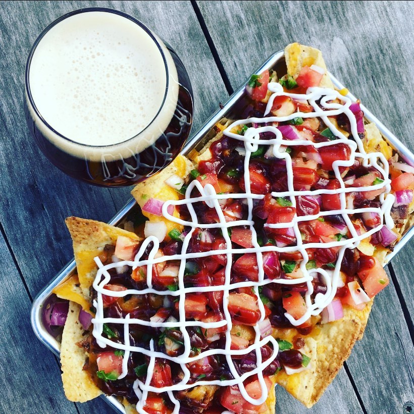 Order Smokehouse Nachos food online from Strange Roots Experimental Ales store, Gibsonia on bringmethat.com