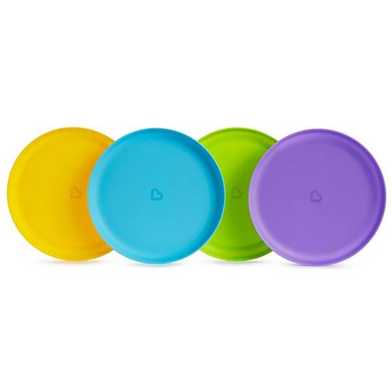 Order Munchkin® 4-Pack Multicolored Plates food online from Bed Bath & Beyond store, Lancaster on bringmethat.com