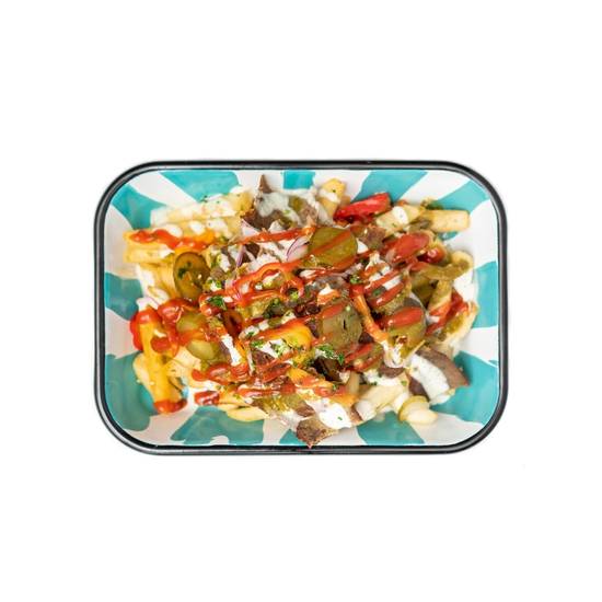 Order Sheesh Loaded Fries food online from Sheesh Grill store, Sully on bringmethat.com