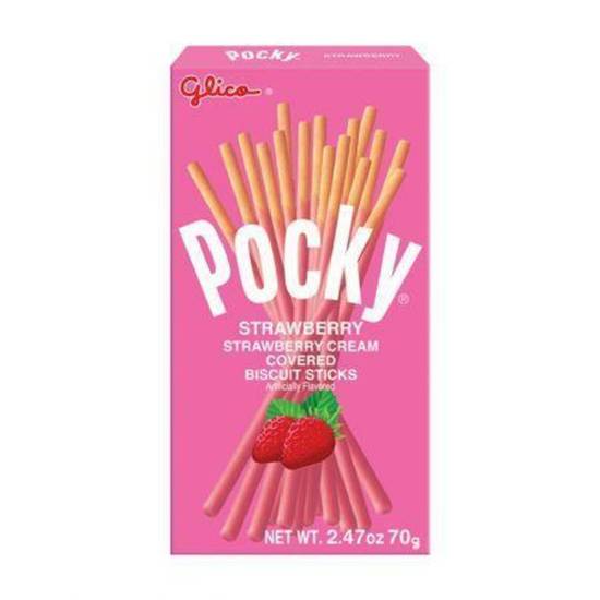 Order Pocky - Strawberry food online from IV Deli Mart store, Goleta on bringmethat.com