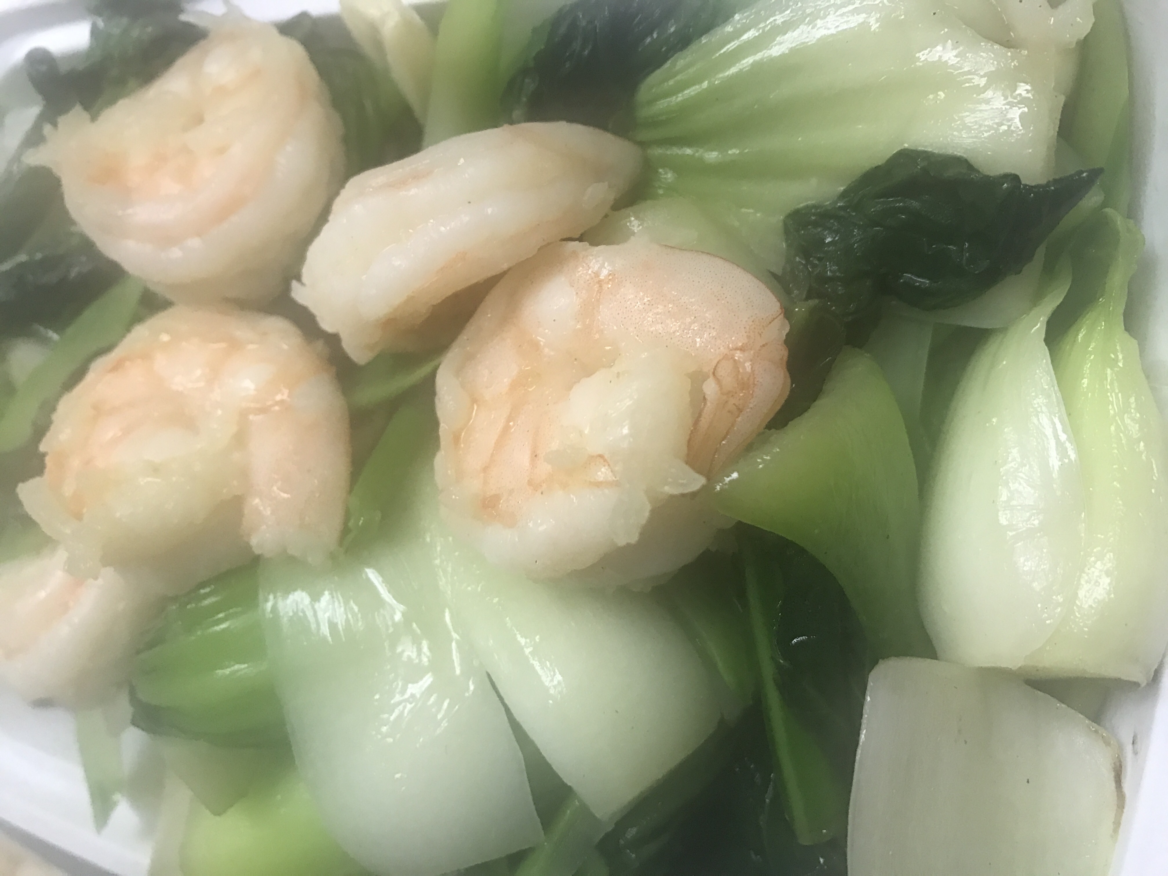 Order Shrimp with Seasonal Greens food online from Golden Empress Garden store, Philadelphia on bringmethat.com