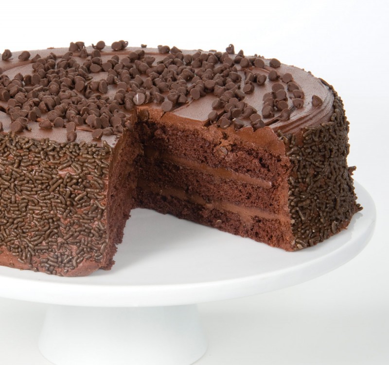Order Chocolate Outrage Cake  food online from Rock wrap & roll store, Chicago on bringmethat.com