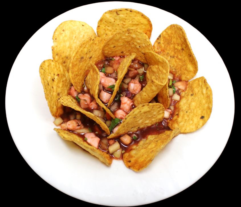 Order Tosti Ceviche food online from Emporio Sushi & Mariscos store, Orange on bringmethat.com