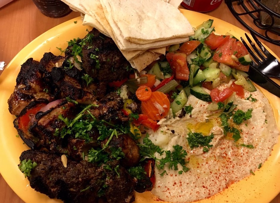 Order Pharaohs Mixed Grill Plate food online from Pharaohs Egyptian Restaurant store, San Francisco on bringmethat.com