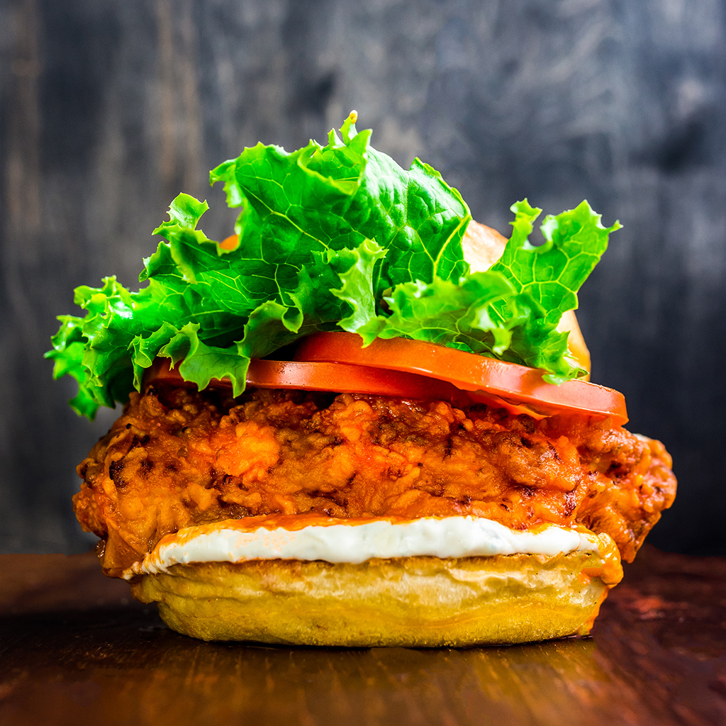 Order Spicy Crispy Chicken Sandwich food online from Jackson Hole store, Englewood on bringmethat.com