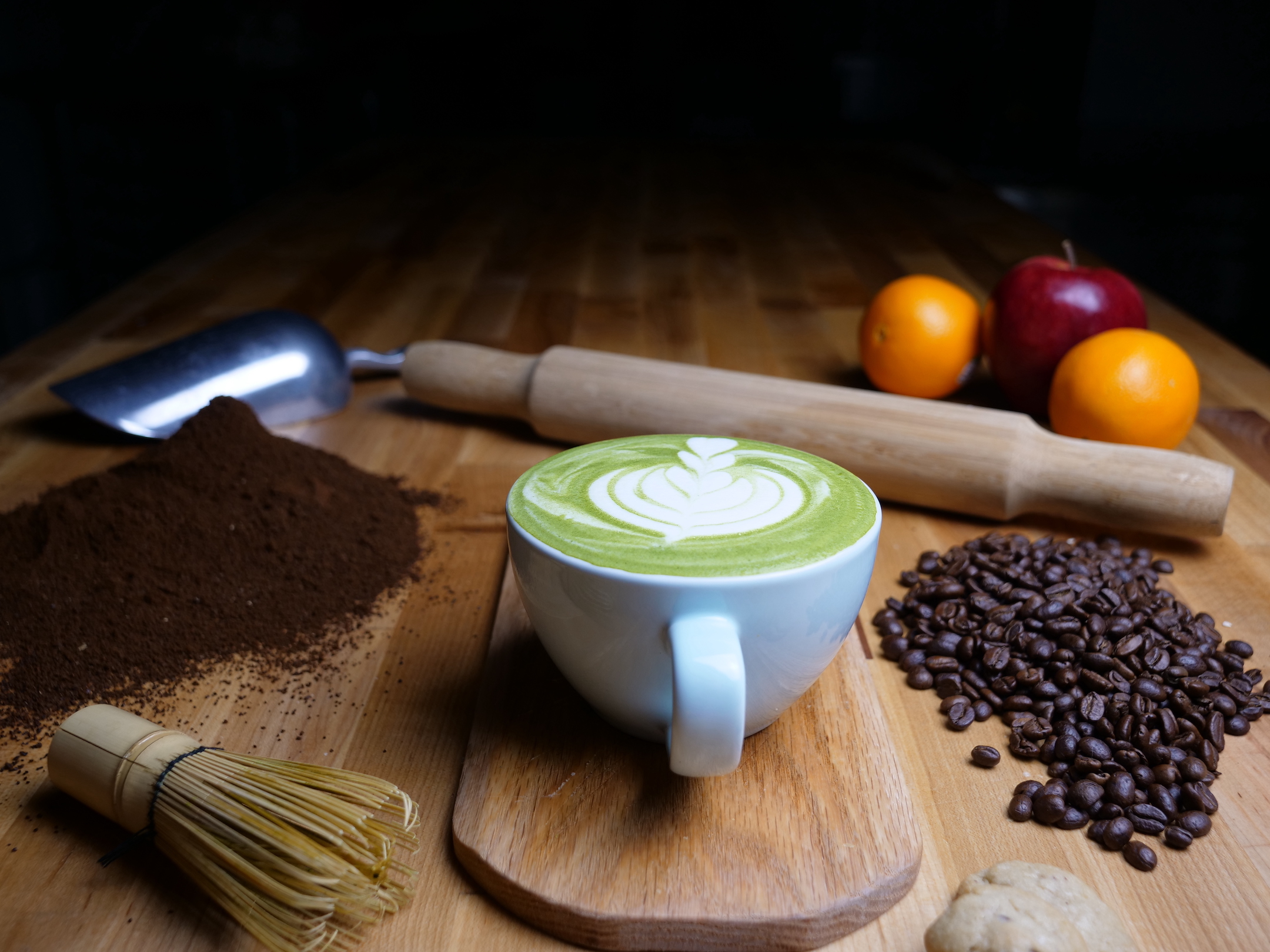 Order Organic Matcha Latte food online from Pi Bakerie and Eatery store, New York on bringmethat.com