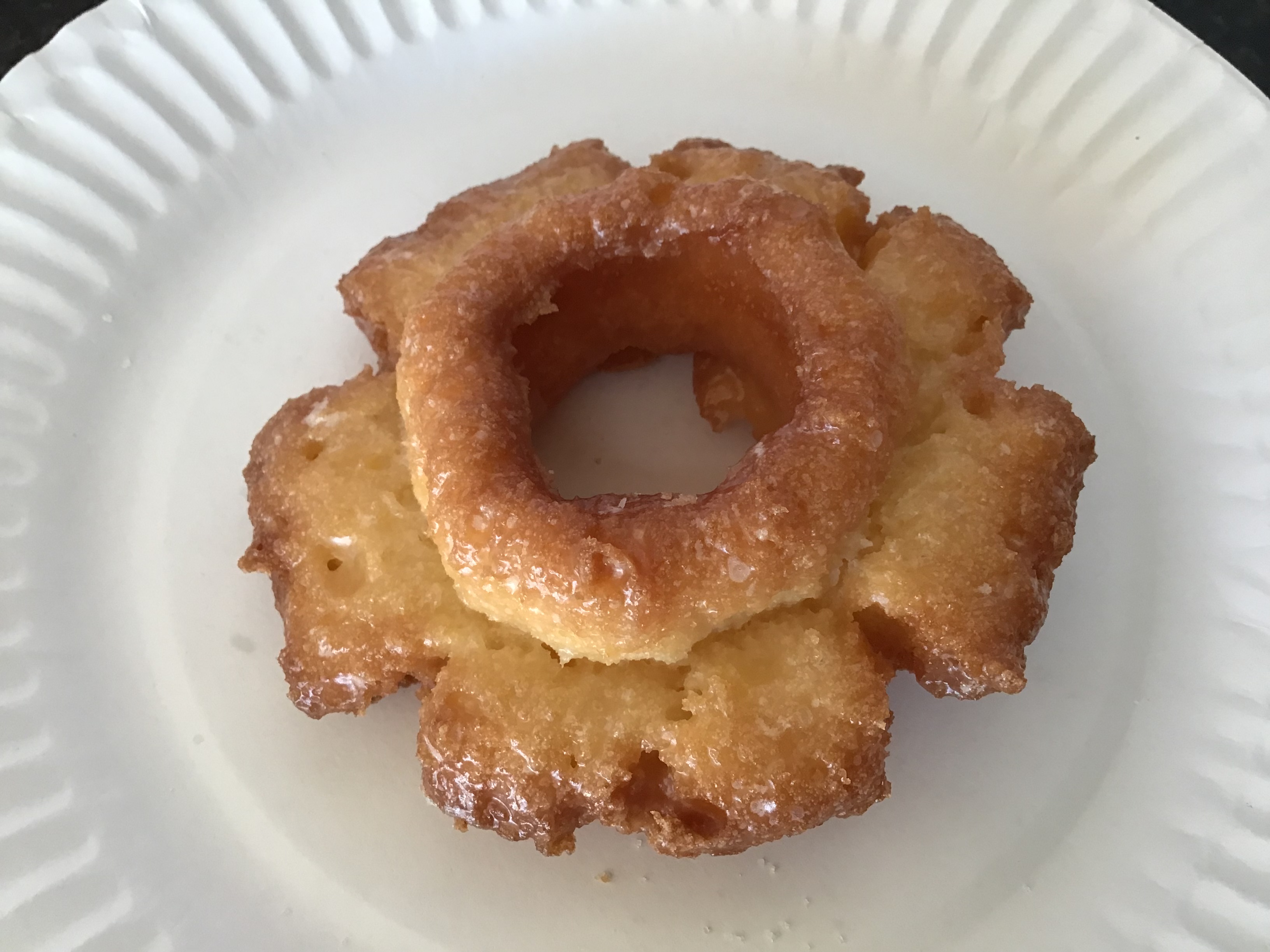 Order Glazed Old-Fashioned Donut food online from Donut Basket store, Modesto on bringmethat.com