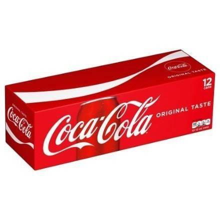 Order Coca-Cola Classic (12 oz x 12-pack) food online from Dolcezza Gelato store, Arlington on bringmethat.com