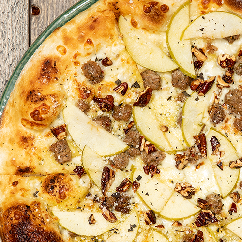 Order Sausage and Apple Pizza food online from Spin! Pizza store, Papillion on bringmethat.com