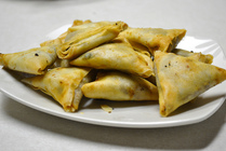 Order Vegetable Samosas food online from Nepali Kitchen store, Akron on bringmethat.com